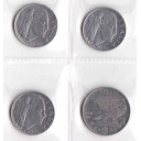 Regno D'Italia serie di monete da 20+50 Cents varie date Conservazione Splendida
